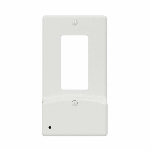 Light House Beauty LumiCover White 1-Gang Plastic Rocker USB Nightlight Wall Plate LI2087647